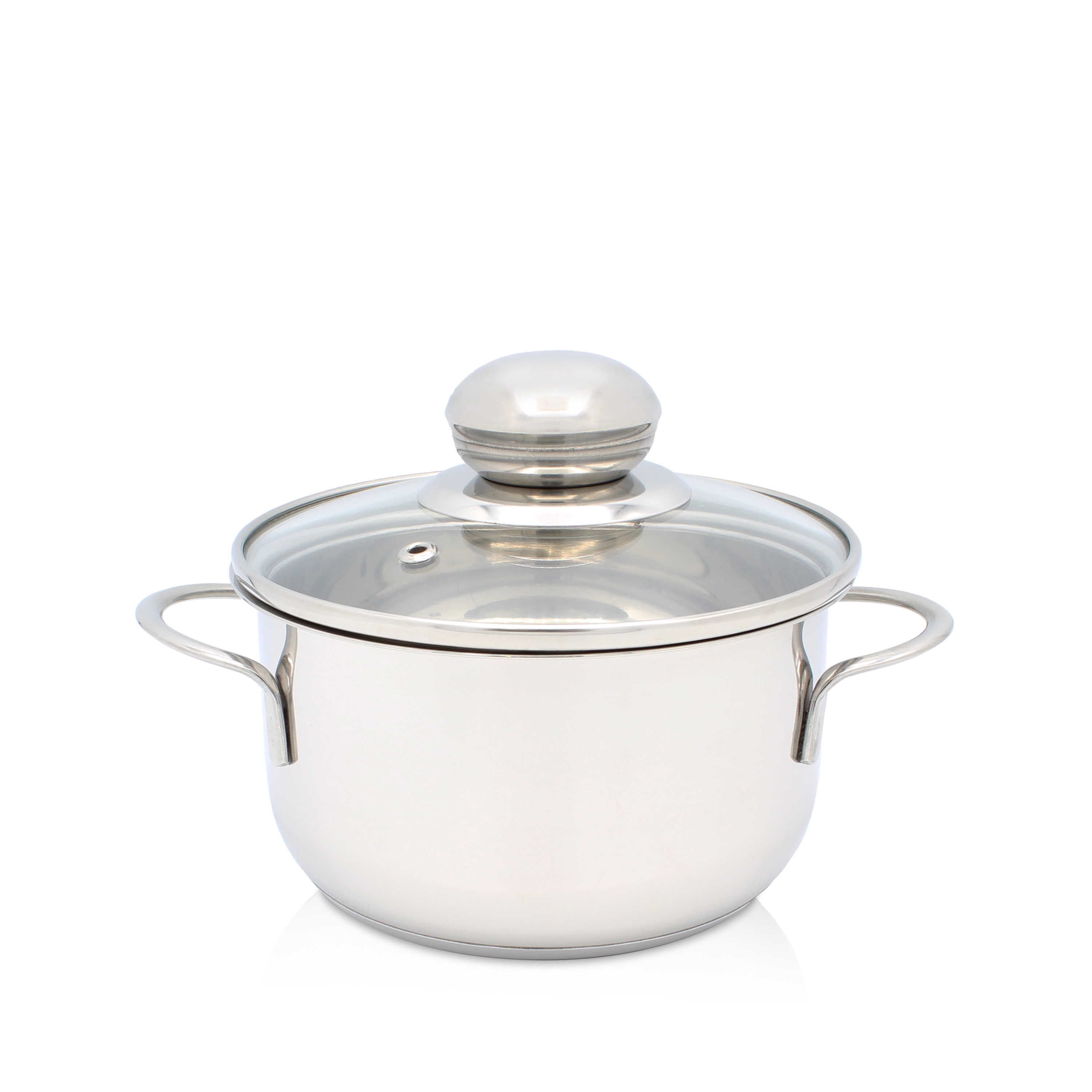 Fleischtopf mit Glasdeckel Ø 12 cm Saturn