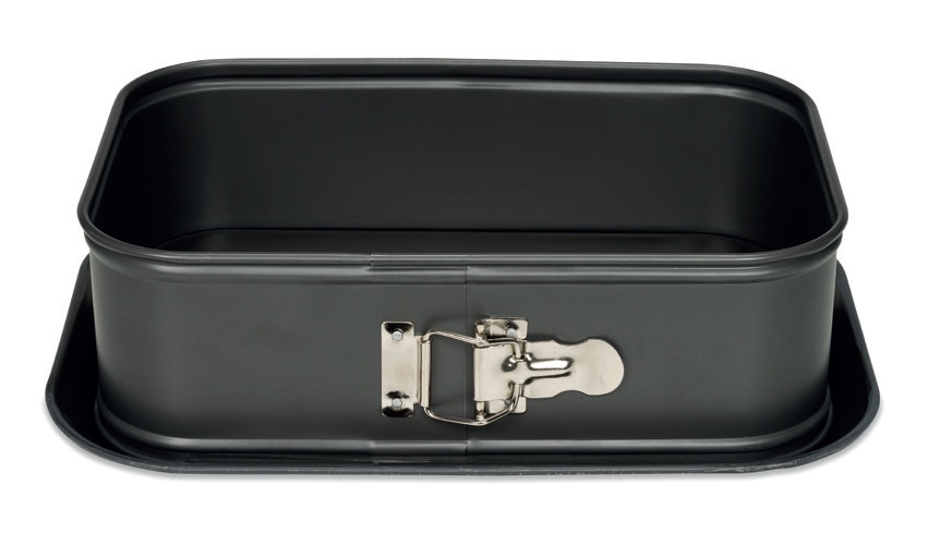 Springform rechteckig mit hohem Rand Profi 28 x 18 cm