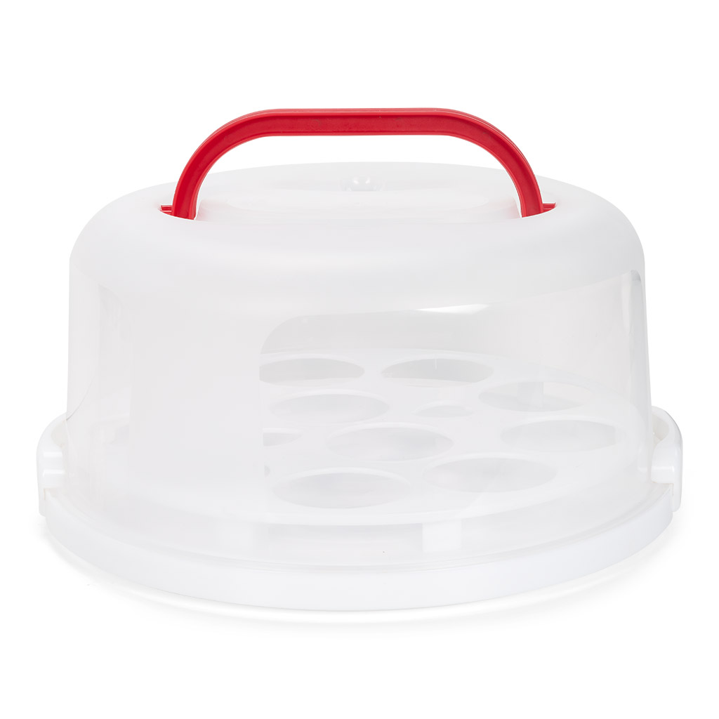 Kuchen und Cupcake Transport-Box Ø 30 cm