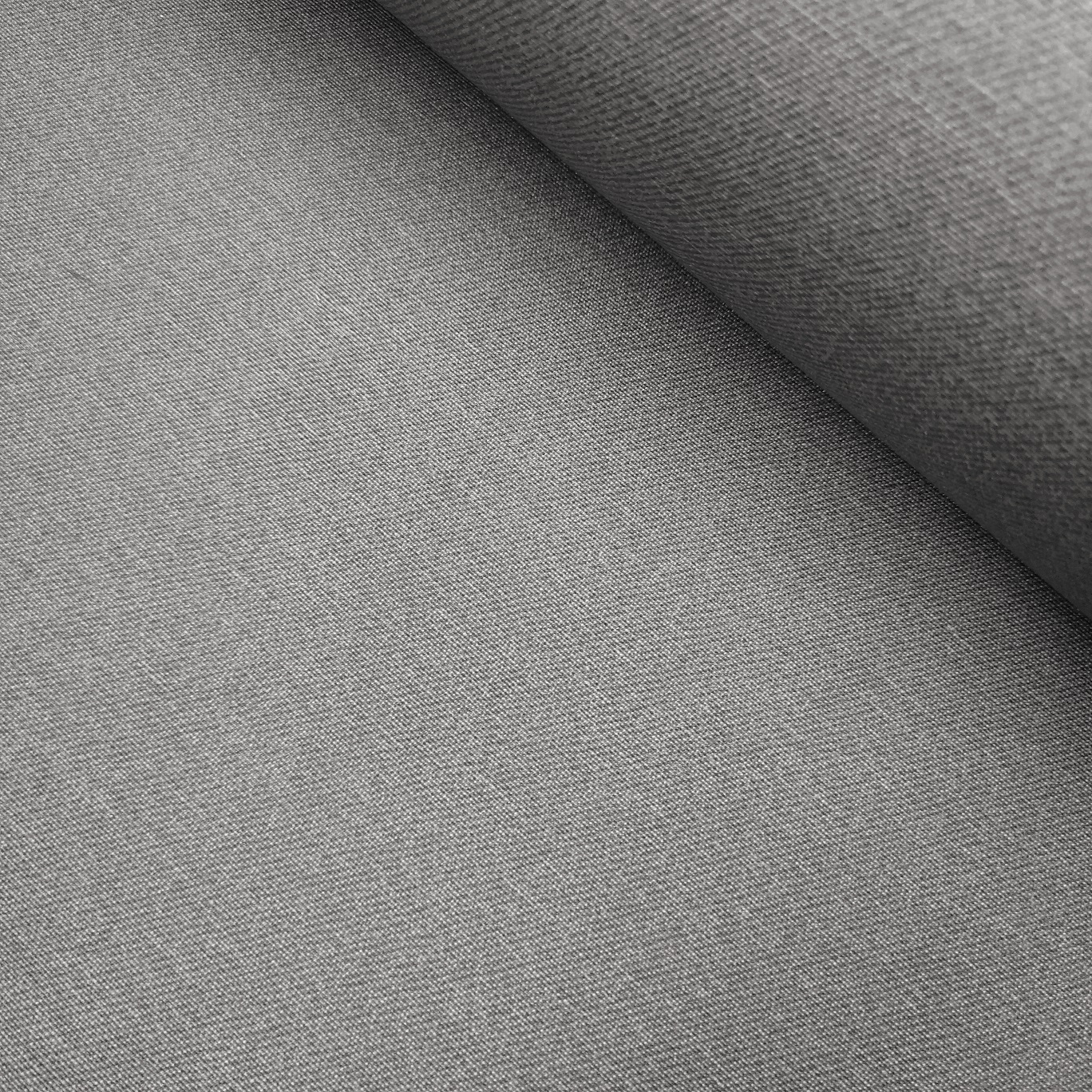 Beschichteter Baumwollstoff "Uni Grau-blau" (Breite 140 cm x Länge wählbar in 50 cm Schritten)