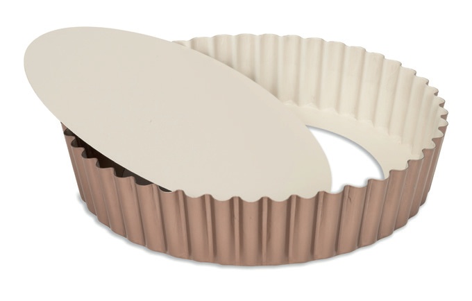 Quiche-/Tarteform mit losem Boden und hohem Rand Ceramic Ø 25 cm