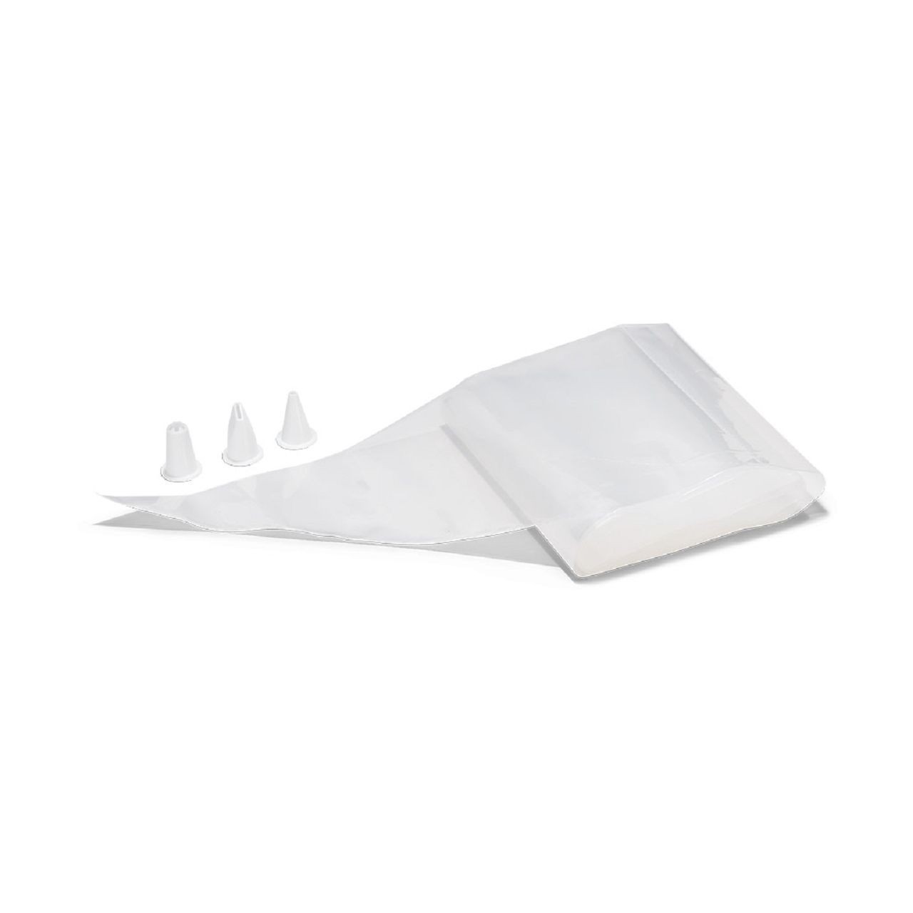 12-teiliges Einwegspritzbeutel-Set (10 Beutel und 3 Tüllen)